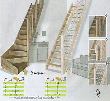 eikenhouten trap